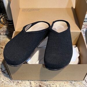Rothy's clogs in soft black